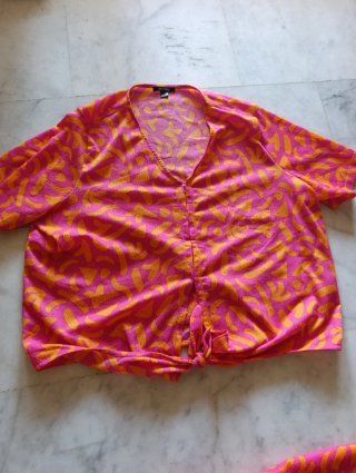 Conjunto Top y Pantalón Estampado