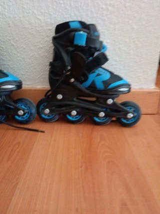 Patines en línea y protecciones