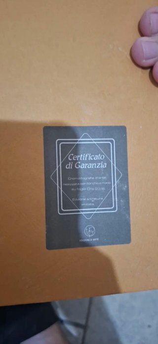 Lotto 3 quadri Argento 925 / oro 23kt