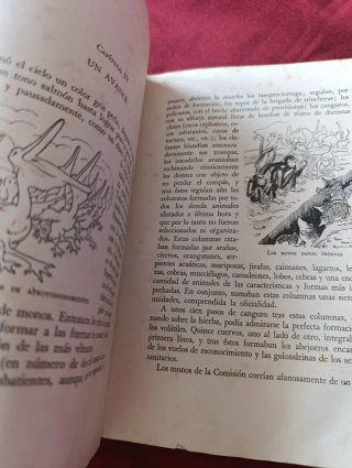 Antiguo libro 1943, "guerra en la selva"