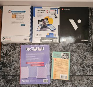 Libros de 3º y 4º de la ESO y bachillerato