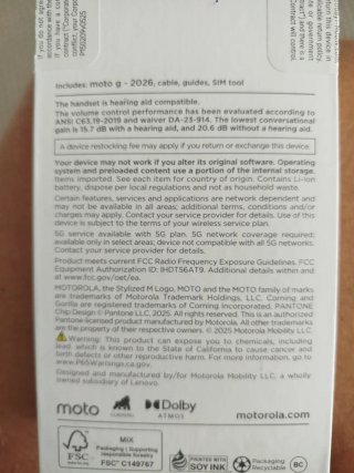 Motorola Moto G (2026) Azul T-Mobile EEUU