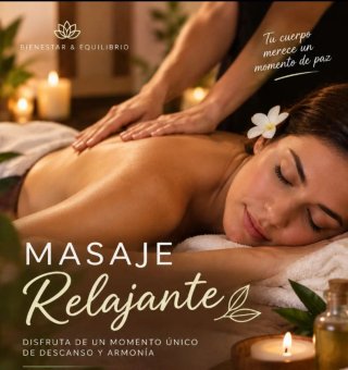 Masaje relajante,sensitivo(no erótico).