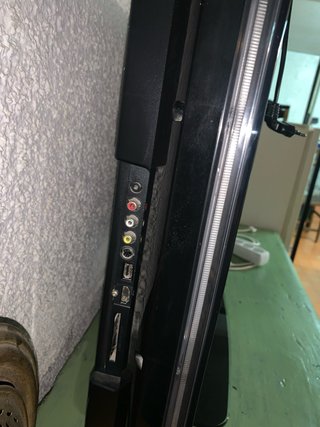 Televisión Philips Negra