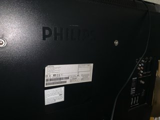 Televisión Philips Negra