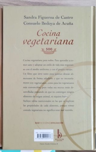 Libro cocina vegetariana