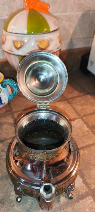 Teiera Marocchina Royal Manchester Argentata 4 Pie