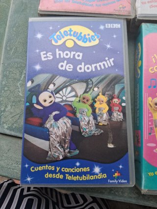 Lote 10 Películas VHS Teletubbies y Tweenies