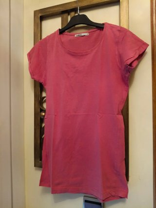 Camiseta manga corta Lefties rosa talla S