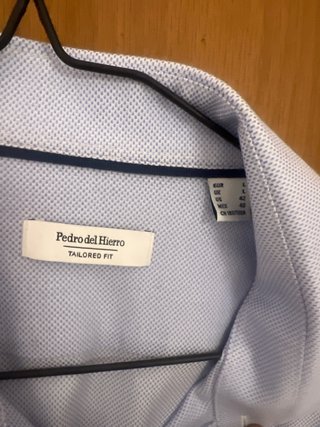 Camisa Pedro del Hierro Talla L Azul
