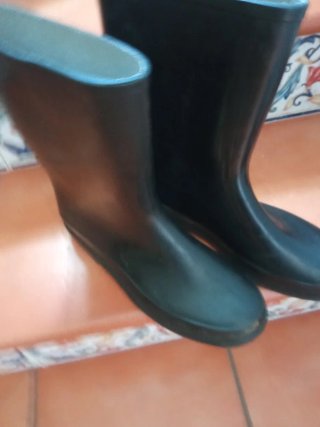Botas de agua negras