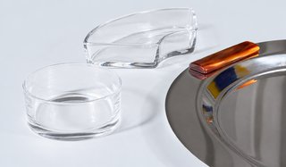 Antipastiera nuova Mepra Piramide madreperla 35 cm