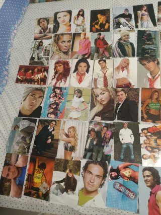 Lote Fotocards Rebelde,58 tarjetas