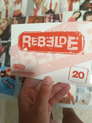 Lote Fotocards Rebelde,58 tarjetas