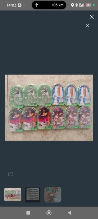 Lote 5 Mini Pinball Vintage