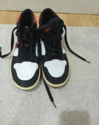 Zapatillas Champion Hombre Negras Rojas Blancas