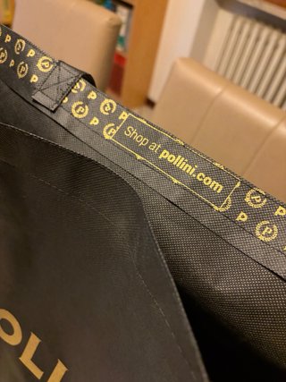 Borsa a tracolla Pollini monogramma