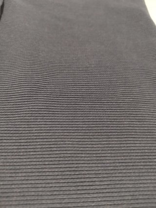 Top Olivia Hassler manica corta blu