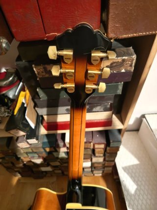 Washburn J-6 Guitarra Semicaja