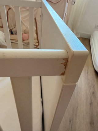 Cuna Ikea Clásica Blanca