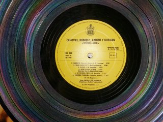 Vinilo LP Cánovas, Rodrigo, Adolfo y Guzmán