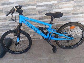 Bicicleta BTWIN azul