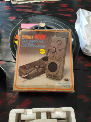 Yankee 4000 GIG Radio AM Allarme Morse