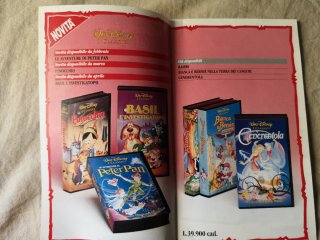 VHS Walt Disney - Le Avventure di Peter Pan