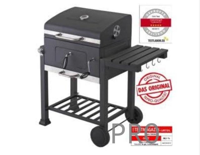 Tepro Toronto Click 2019 - Barbacoa de carbón/parrilla..