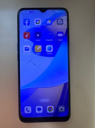 Móvil Oppo Azul/Plateado (pantalla Rota)