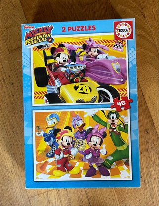 Lote 2 puzzles infantiles Clementoni y Educa