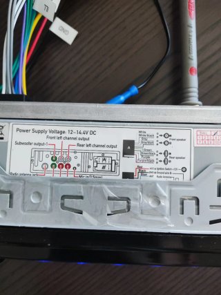 Autorradio Coche 1DIN FM/DAB BQCC K-701