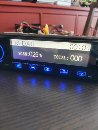 Autorradio Coche 1DIN FM/DAB BQCC K-701