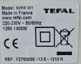 Tefal Actifry Freidora de Aire