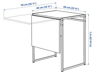 Mesa Plegable Ikea MUDDUS