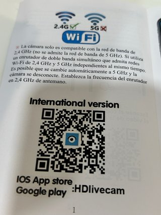 Reloj Cámara Espía WiFi 4K/1080P Detección Movimie