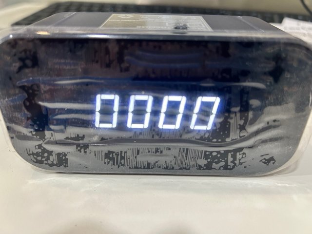 Reloj Cámara Espía WiFi 4K/1080P Detección Movimie