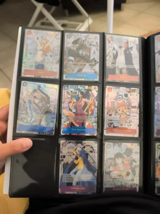 Carte One Piece Uta, Sogeking, Nami, Buggy ecc