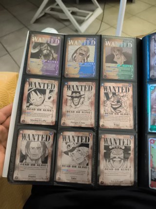 Carte One Piece Uta, Sogeking, Nami, Buggy ecc