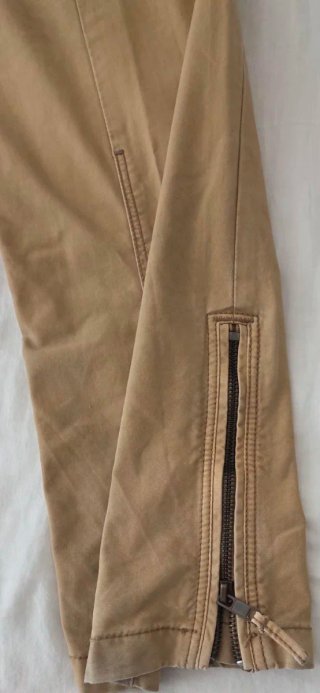 Pantaloni cargo ragazzo beige