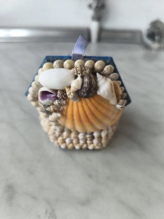 Joyero artesanal conchas marinas