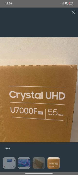 Samsung TV Crystal UHD 55 U7000F