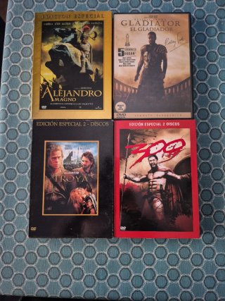Pack 4 Películas DVD Edición Especial
