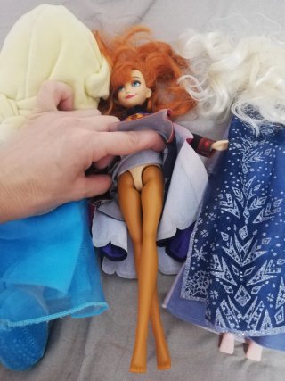Muñecas Frozen Elsa y Anna
