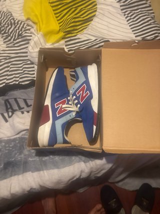 Tenis New Balance 247 Azul/Rojo Nuevos