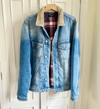 Chaqueta vaquera Jack & Jones borreguito XL
