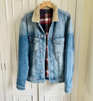 Chaqueta vaquera Jack & Jones borreguito XL