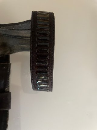 Sandalias de tacón negras