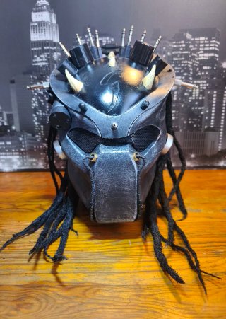 Máscara Predator estilo Cyberpunk