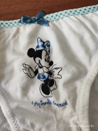 Braguitas Minnie Mouse a estrenar